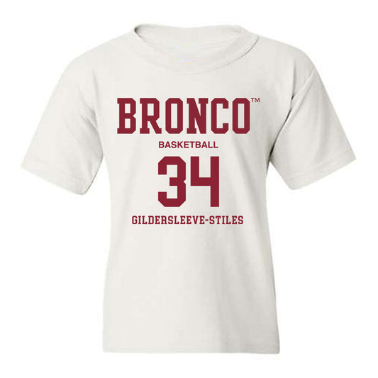 SCU - NCAA Women's Basketball : Tyler Gildersleeve-Stiles - Classic Fashion Shersey Youth T-Shirt-0