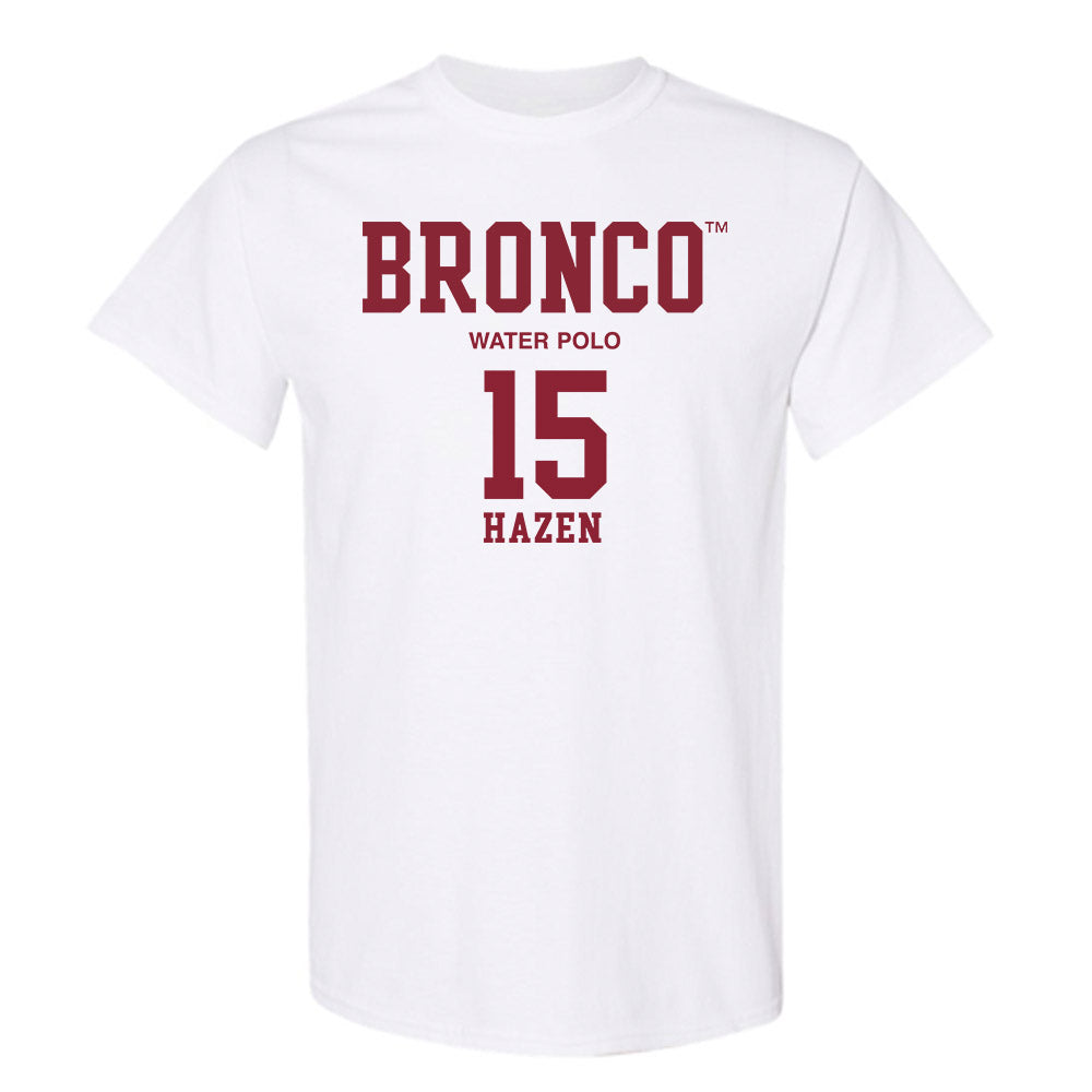 SCU - NCAA Men's Water Polo : Dylan Hazen - Classic Fashion Shersey T-Shirt-0
