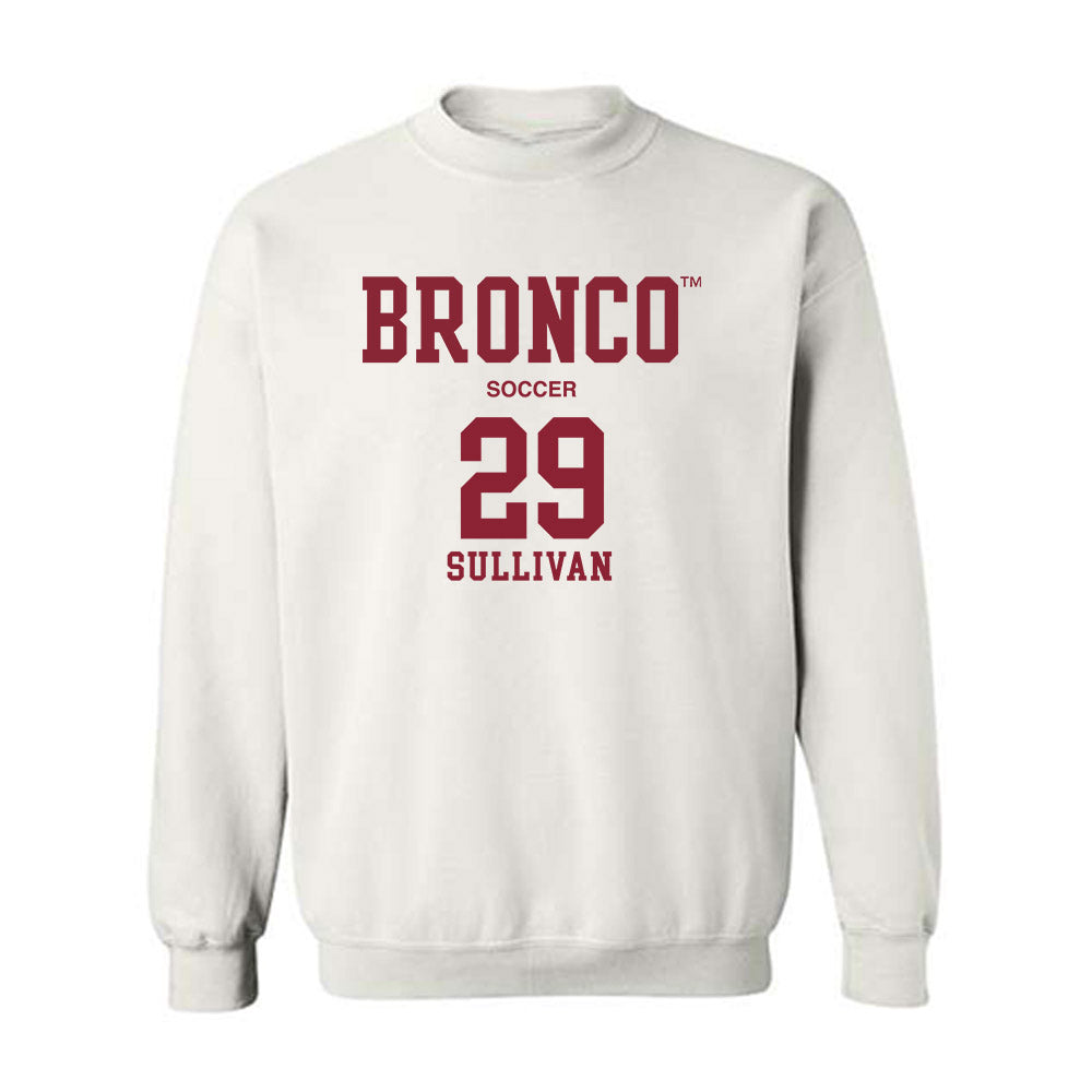 SCU - NCAA Men's Soccer : Andrew Sullivan - Classic Fashion Shersey Crewneck Sweatshirt-0