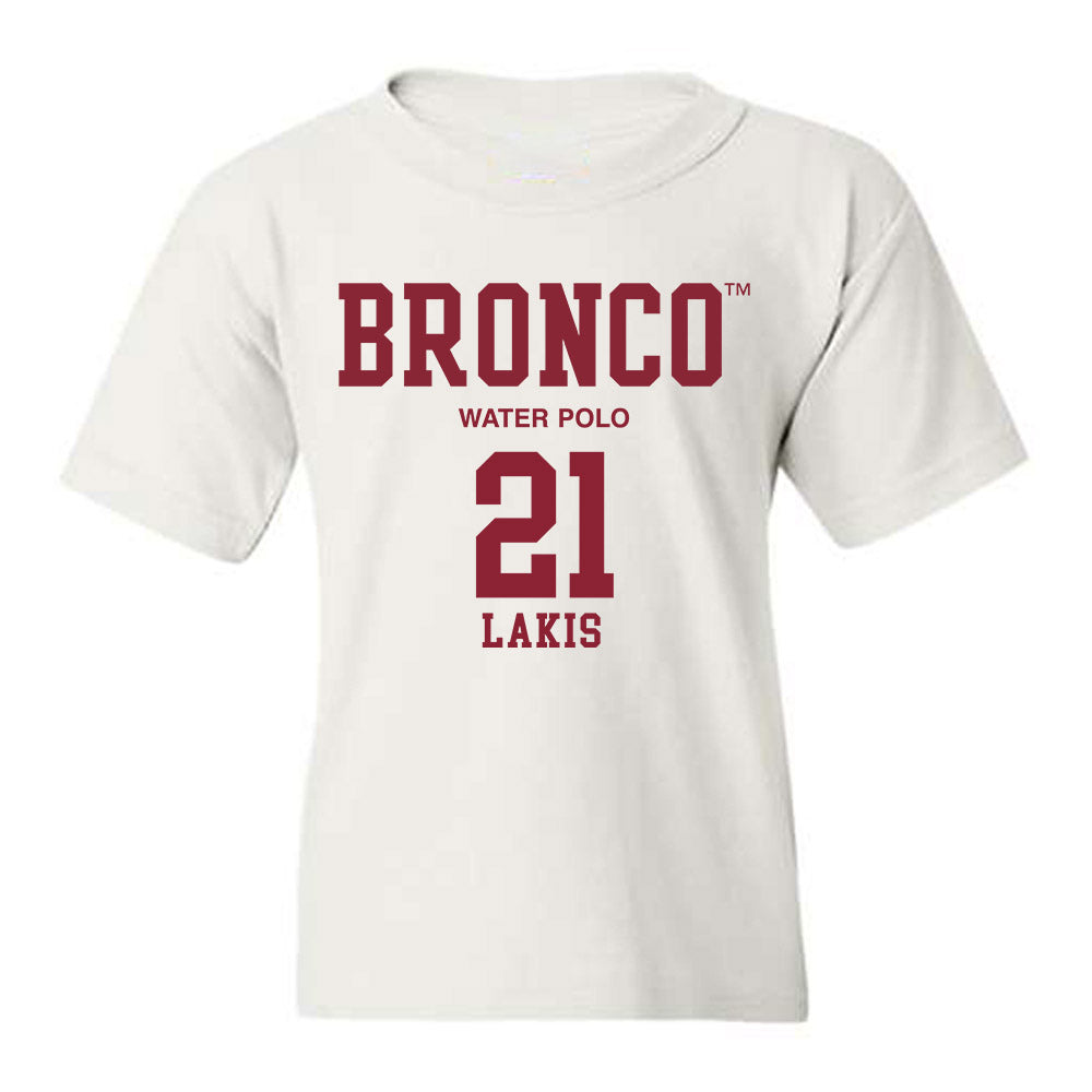 SCU - NCAA Women's Water Polo : Lia Lakis - Classic Fashion Shersey Youth T-Shirt-0