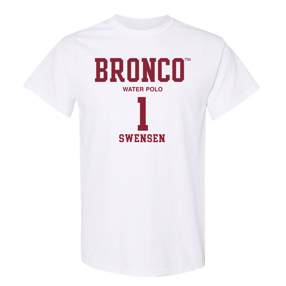 SCU - NCAA Men's Water Polo : Tyler Swensen - Classic Fashion Shersey T-Shirt-0