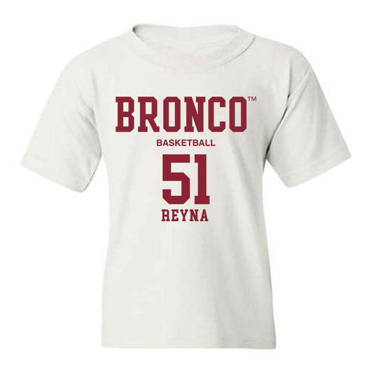 SCU - NCAA Men's Basketball : Juan Reyna - Classic Fashion Shersey Youth T-Shirt-0