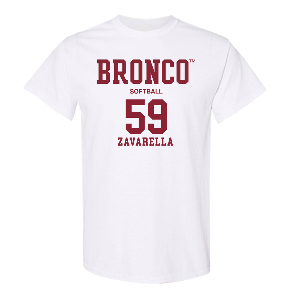SCU - NCAA Softball : Sofia Zavarella - Classic Fashion Shersey T-Shirt-0