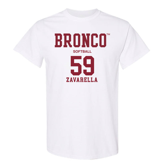 SCU - NCAA Softball : Sofia Zavarella - Classic Fashion Shersey T-Shirt-0
