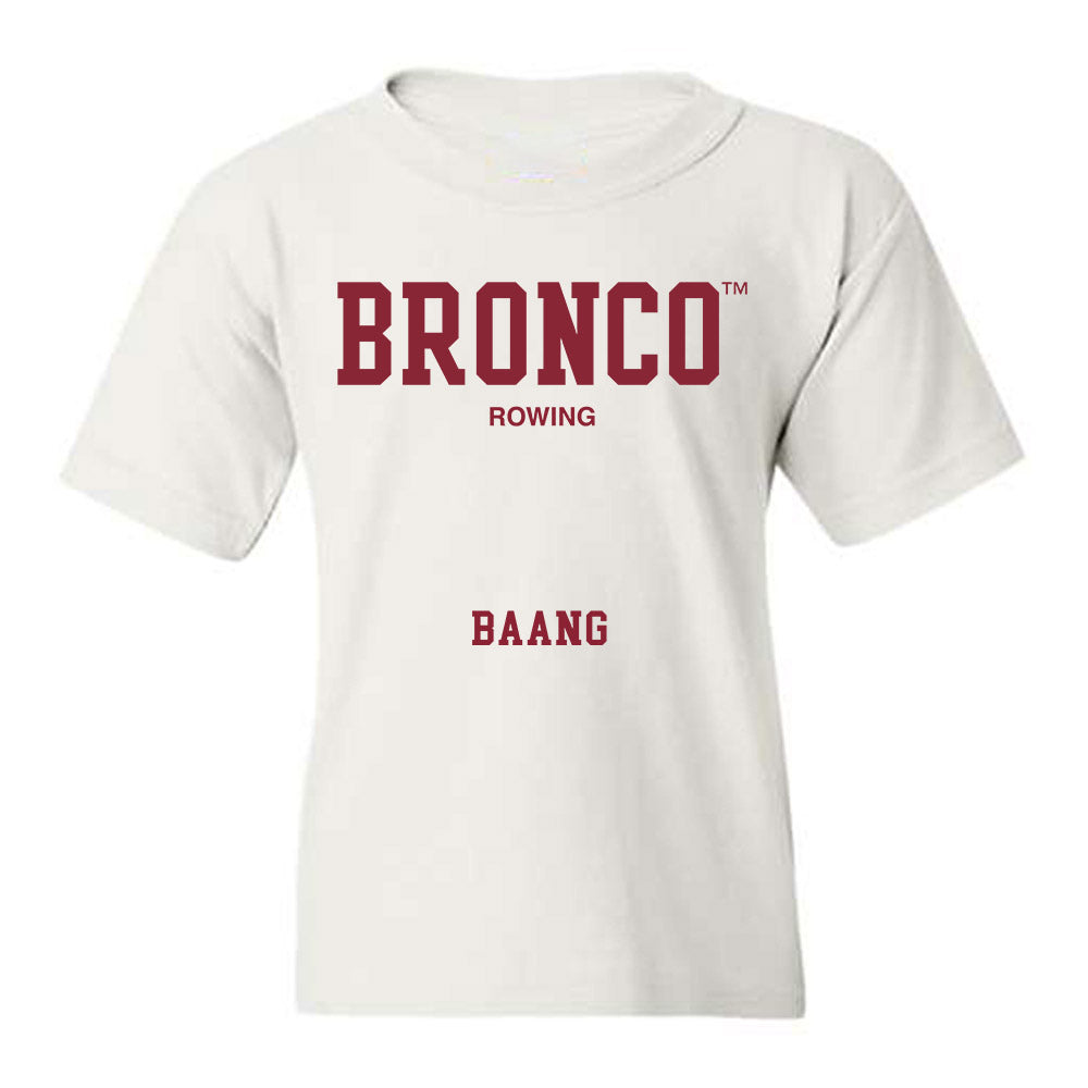 SCU - NCAA Women's Rowing : Sera Baang - Classic Fashion Shersey Youth T-Shirt-0