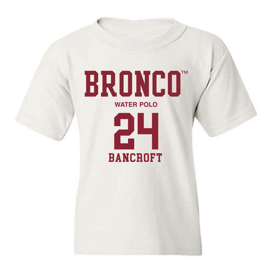 SCU - NCAA Men's Water Polo : Weston Bancroft - Classic Fashion Shersey Youth T-Shirt-0