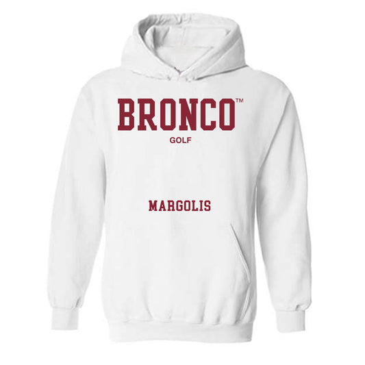 SCU - NCAA Men's Golf : Max Margolis - Classic Fashion Shersey Hooded Sweatshirt-0