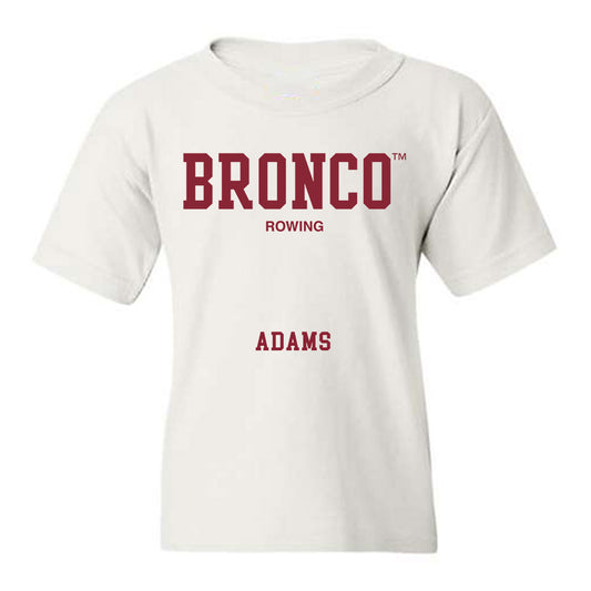 SCU - NCAA Women's Rowing : Emma Adams - Classic Fashion Shersey Youth T-Shirt-0