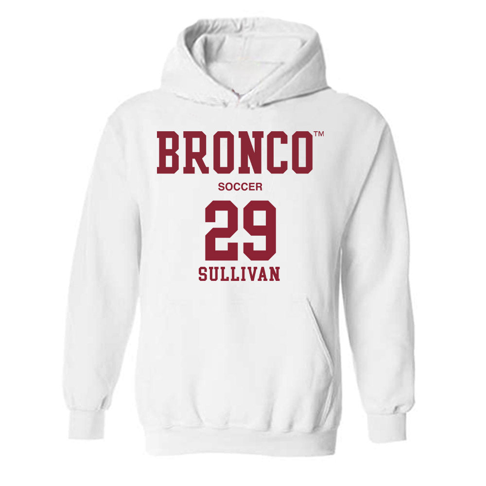 SCU - NCAA Men's Soccer : Andrew Sullivan - Classic Fashion Shersey Hooded Sweatshirt-0