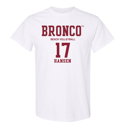 SCU - NCAA Beach Volleyball : Mandy Hansen - Classic Fashion Shersey T-Shirt-0