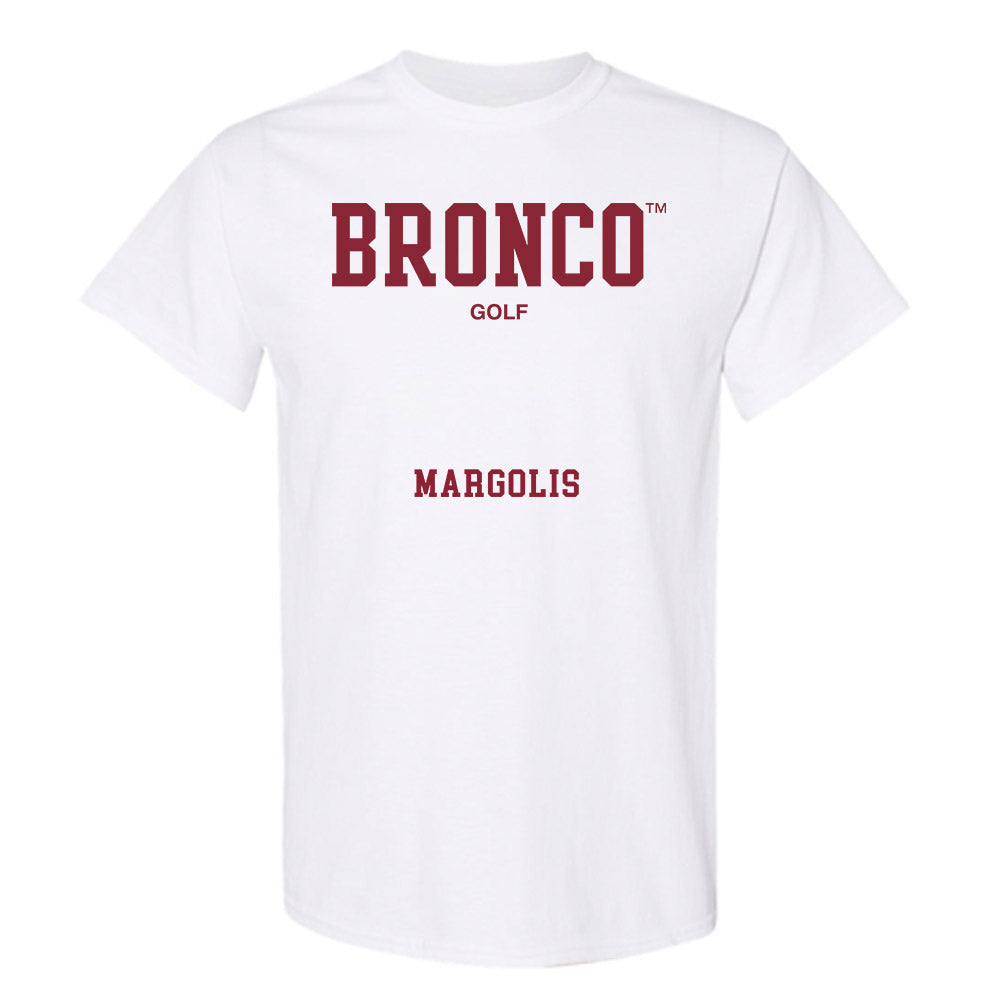 SCU - NCAA Men's Golf : Max Margolis - Classic Fashion Shersey T-Shirt-0