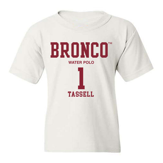 SCU - NCAA Women's Water Polo : Haley Tassell - Classic Fashion Shersey Youth T-Shirt-0