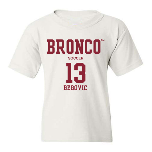 SCU - NCAA Men's Soccer : Alen Begovic - Classic Fashion Shersey Youth T-Shirt-0