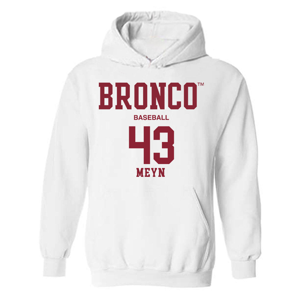 SCU - NCAA Baseball : RJ Meyn - Classic Fashion Shersey Hooded Sweatshirt-0