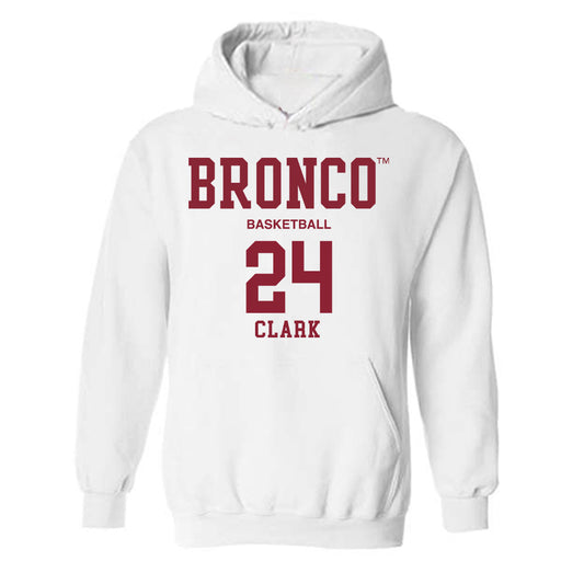 SCU - NCAA Women's Basketball : Reilly Clark - Classic Fashion Shersey Hooded Sweatshirt-0