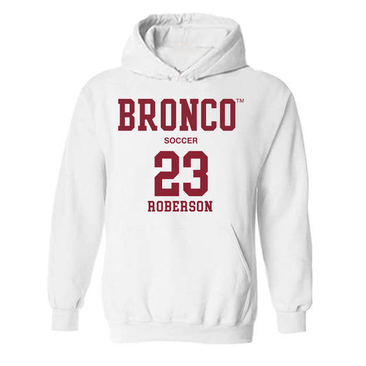 SCU - NCAA Men's Soccer : Bradley Roberson - Classic Fashion Shersey Hooded Sweatshirt-0