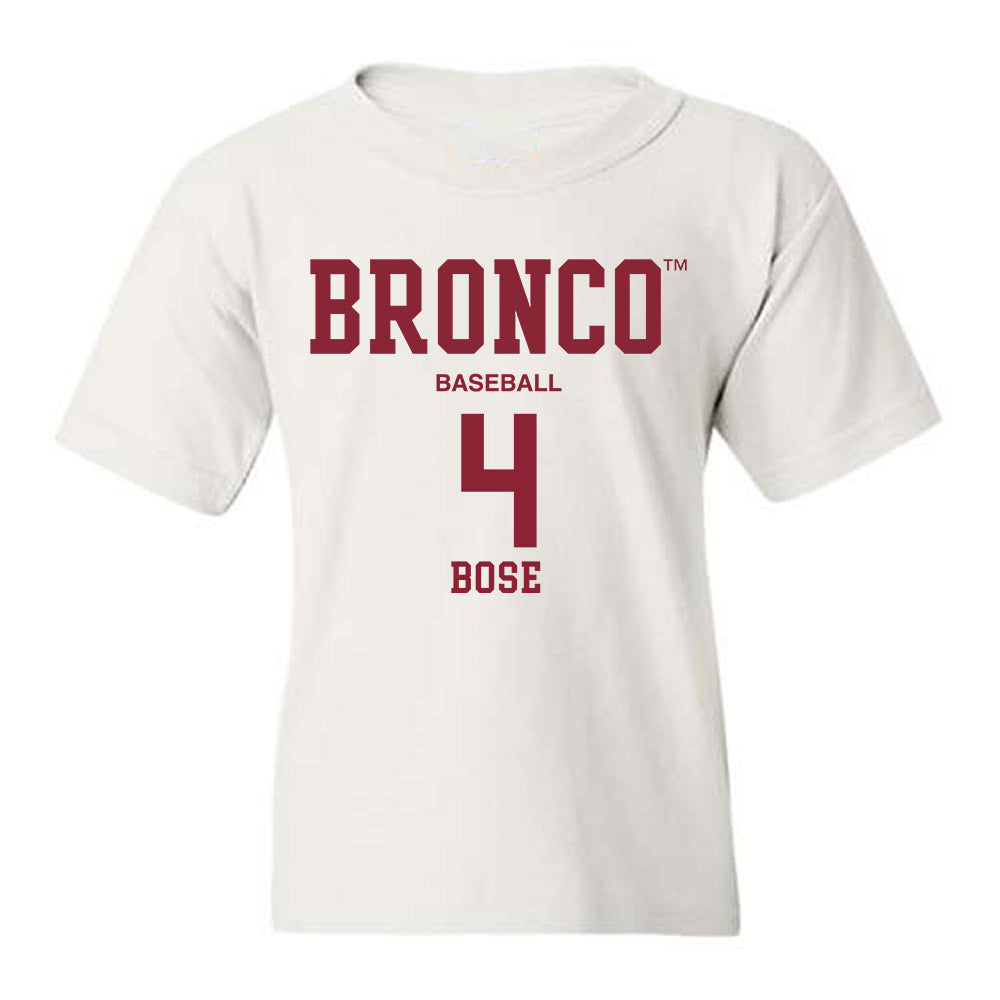 SCU - NCAA Baseball : James Bose - Classic Fashion Shersey Youth T-Shirt-0