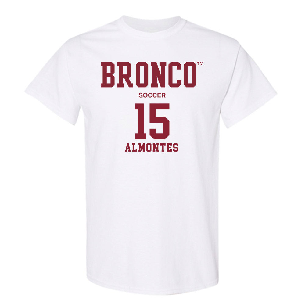 SCU - NCAA Men's Soccer : Moises Almontes - Classic Fashion Shersey T-Shirt-0