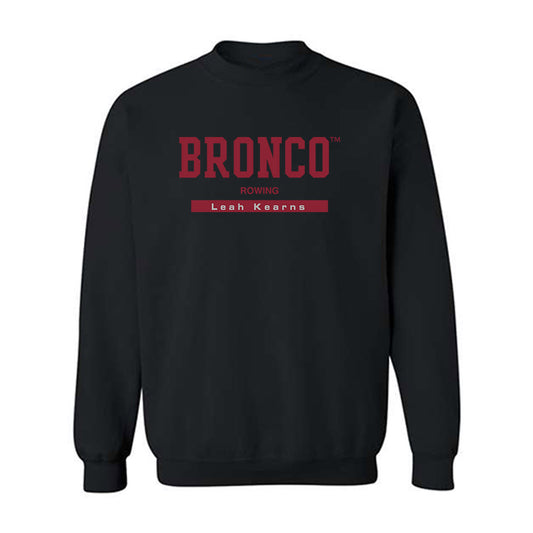 SCU - NCAA Women's Rowing : Leah Kearns - Classic Fashion Shersey Crewneck Sweatshirt-0