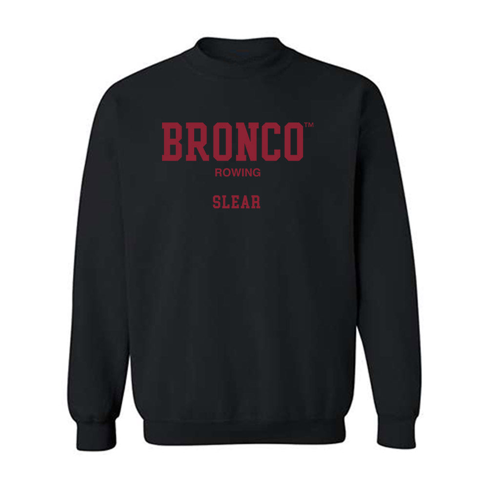SCU - NCAA Men's Rowing : Matthew Slear - Classic Fashion Shersey Crewneck Sweatshirt-0