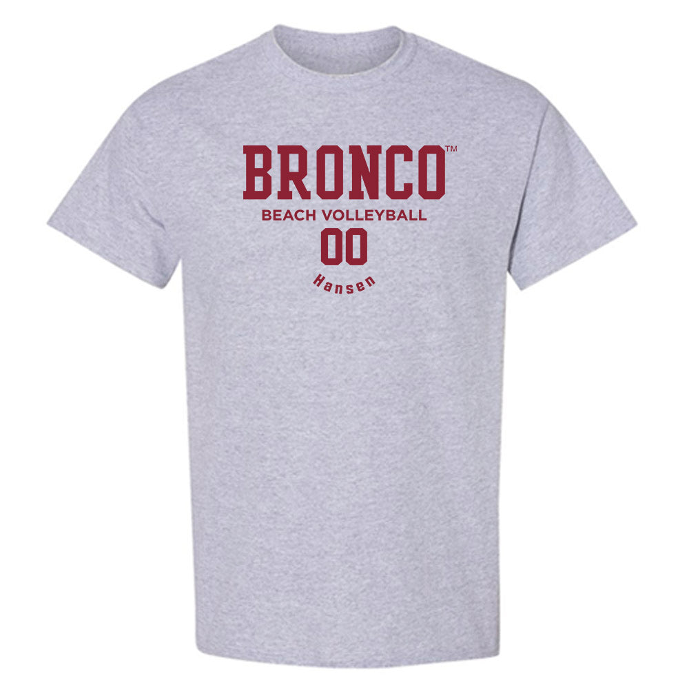 SCU - NCAA Beach Volleyball : Mandy Hansen - Classic Fashion Shersey T-Shirt-0