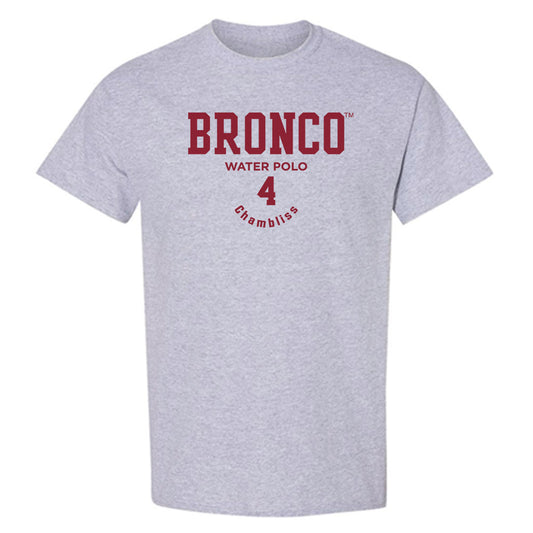 SCU - NCAA Women's Water Polo : Megan Chambliss - Classic Fashion Shersey T-Shirt-0