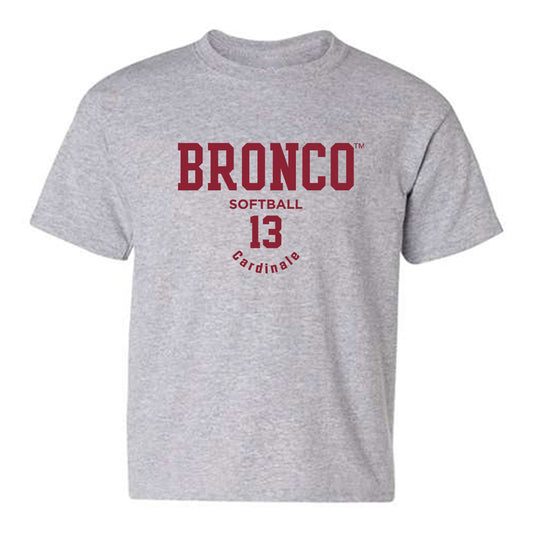 SCU - NCAA Softball : Sophia Cardinale - Classic Fashion Shersey Youth T-Shirt-0
