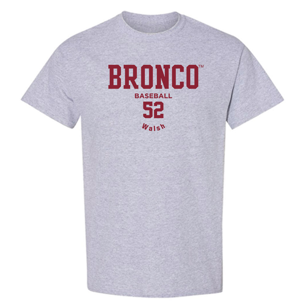 SCU - NCAA Baseball : Waylon Walsh - Classic Fashion Shersey T-Shirt-0