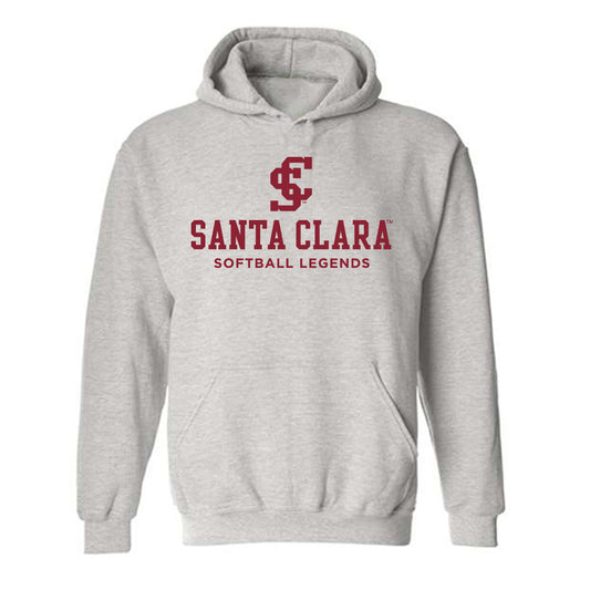SCU - Softball Legends : Cienna Kowaleski - Classic Fashion Shersey Hooded Sweatshirt-0