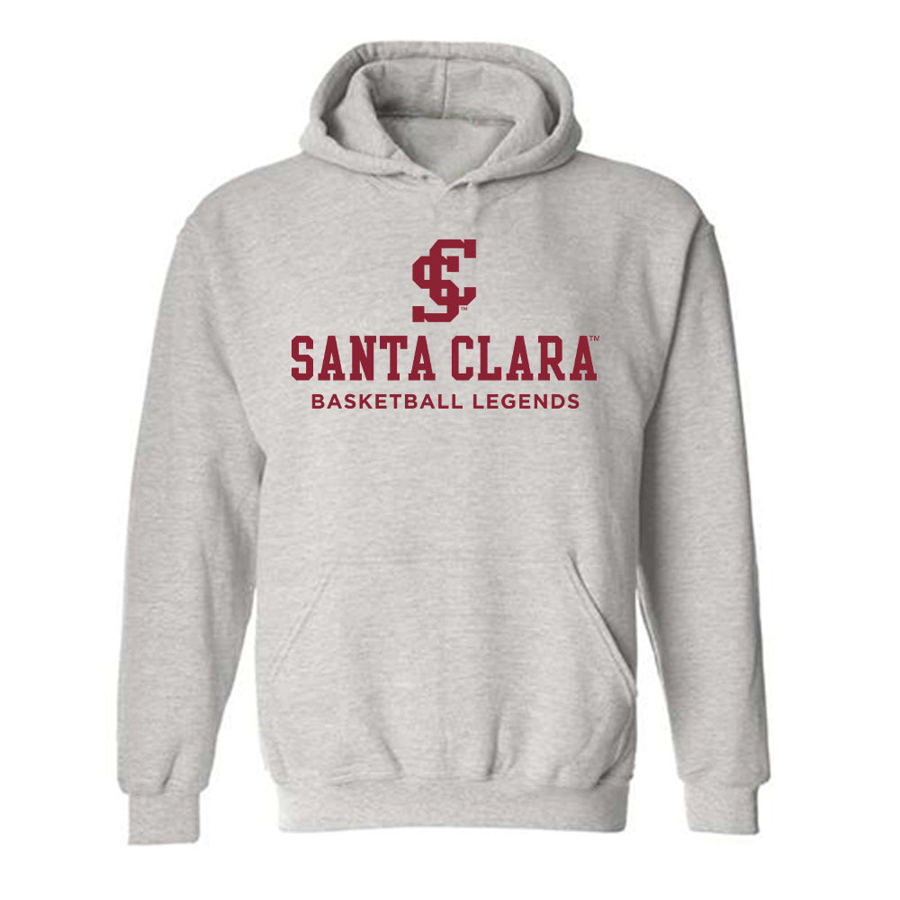 SCU - Men's Basketball Legends : Juan Reyna - Classic Fashion Shersey Hooded Sweatshirt-0