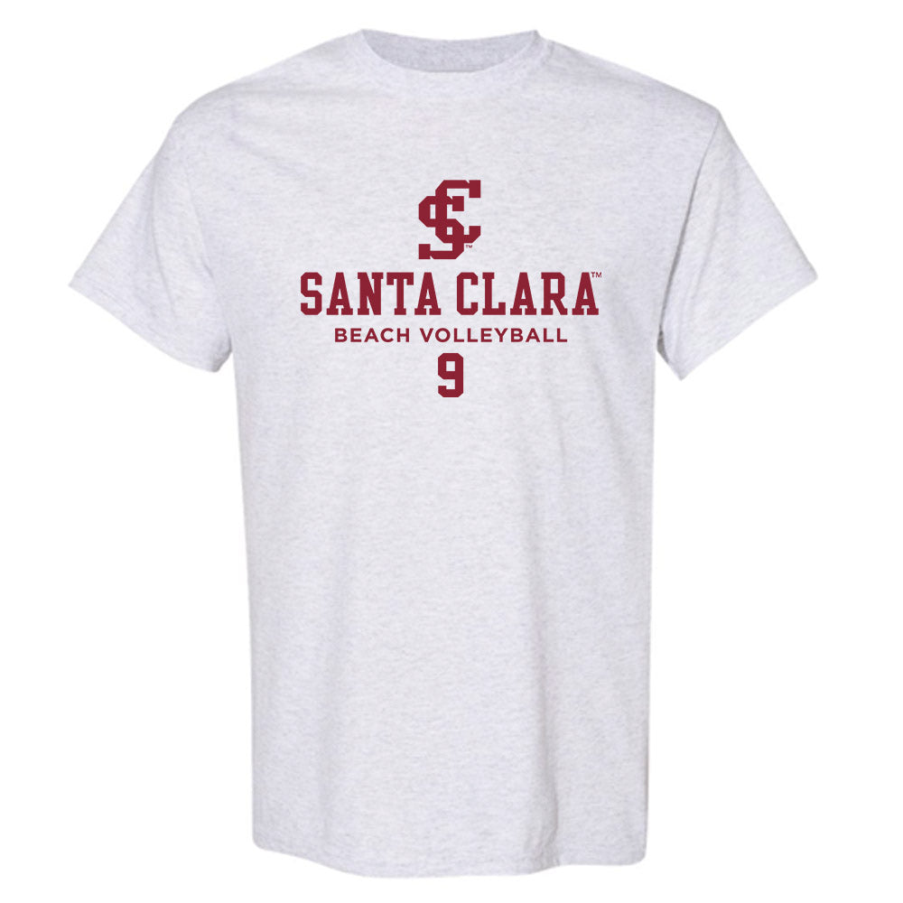 SCU - NCAA Beach Volleyball : Hayley Hahn - Classic Fashion Shersey T-Shirt-0