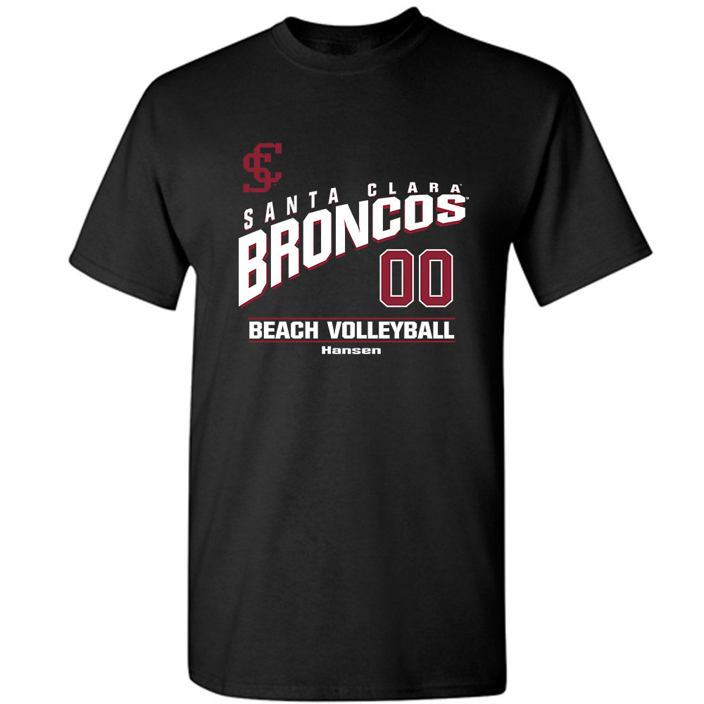 SCU - NCAA Beach Volleyball : Mandy Hansen - Classic Fashion Shersey T-Shirt-0