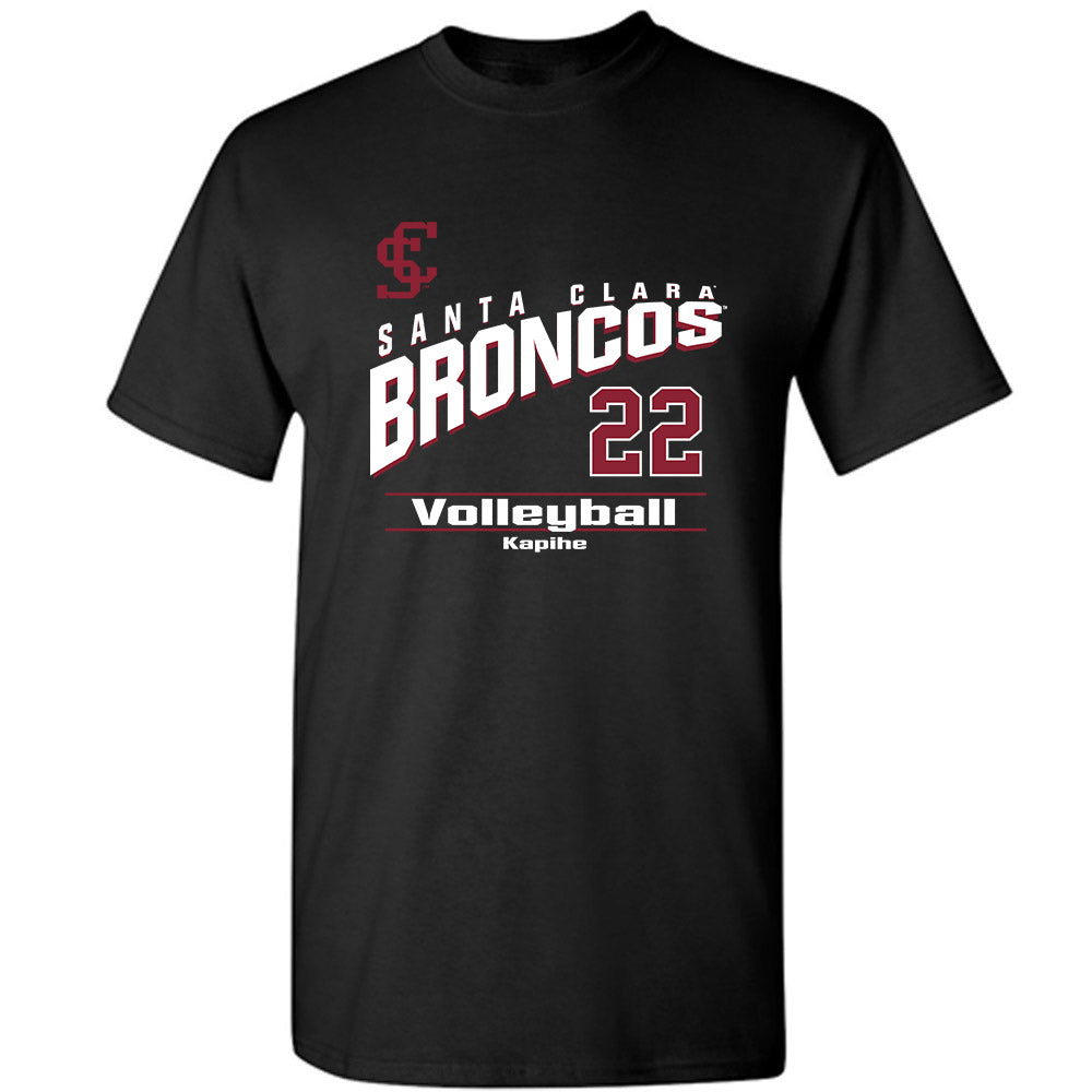 SCU - NCAA Women's Volleyball : Tia Kapihe - Classic Fashion Shersey T-Shirt-0