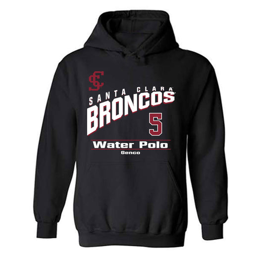 SCU - NCAA Women's Water Polo : Makenna Genco - Classic Fashion Shersey Hooded Sweatshirt-0