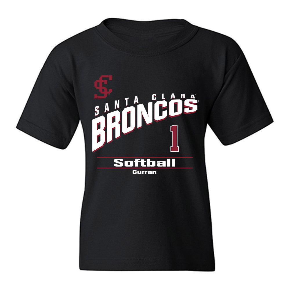 SCU - NCAA Softball : Cairah Curran - Classic Fashion Shersey Youth T-Shirt-0