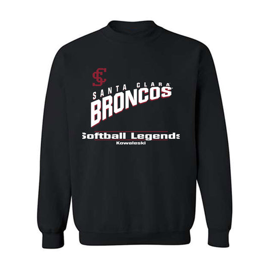 SCU - Softball Legends : Cienna Kowaleski - Classic Fashion Shersey Crewneck Sweatshirt-0