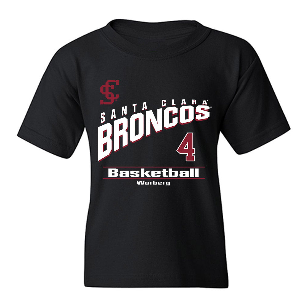 SCU - NCAA Women's Basketball : Maddy Warberg - Classic Fashion Shersey Youth T-Shirt-0