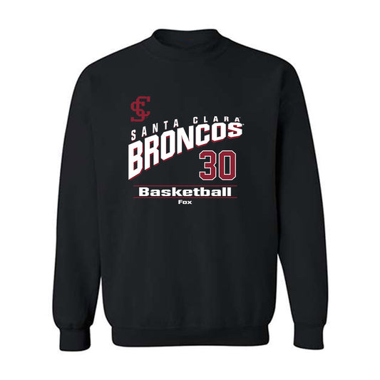 SCU - NCAA Women's Basketball : Kylee Fox - Classic Fashion Shersey Crewneck Sweatshirt-0