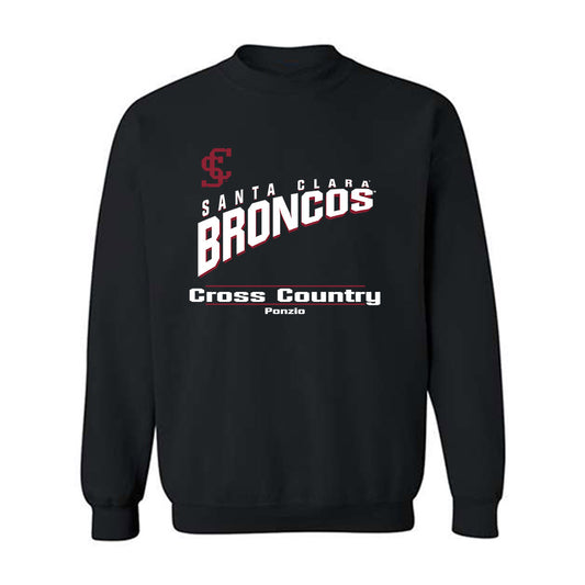 SCU - NCAA Men's Cross Country : James Ponzio - Classic Fashion Shersey Crewneck Sweatshirt