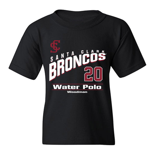 SCU - NCAA Men's Water Polo : Hank Woodman - Classic Fashion Shersey Youth T-Shirt-0