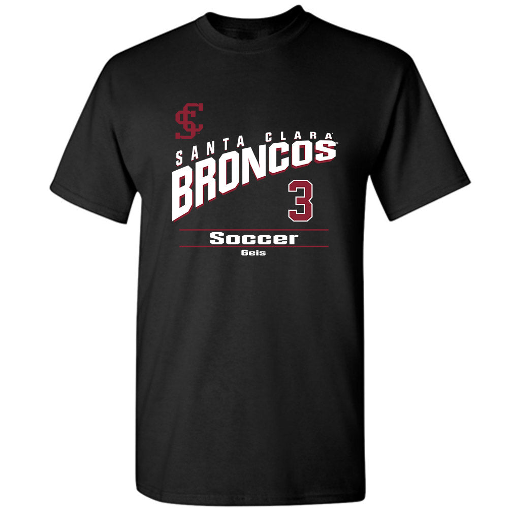 SCU - NCAA Women's Soccer : Jordan Geis - Classic Fashion Shersey T-Shirt-0