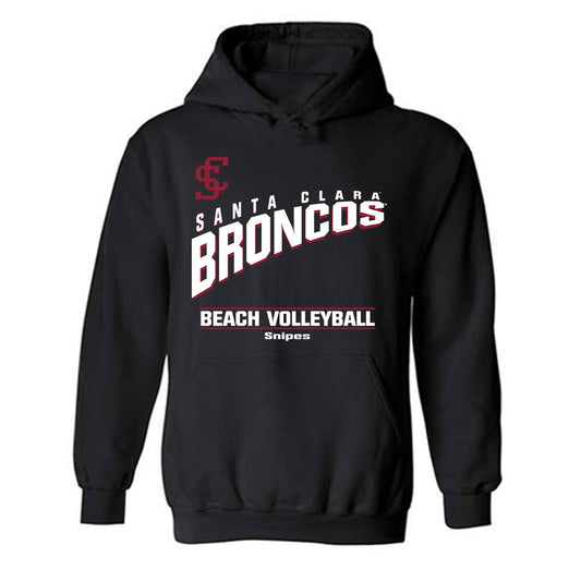 SCU - NCAA Beach Volleyball : Sadie Snipes - Classic Fashion Shersey Hooded Sweatshirt-0