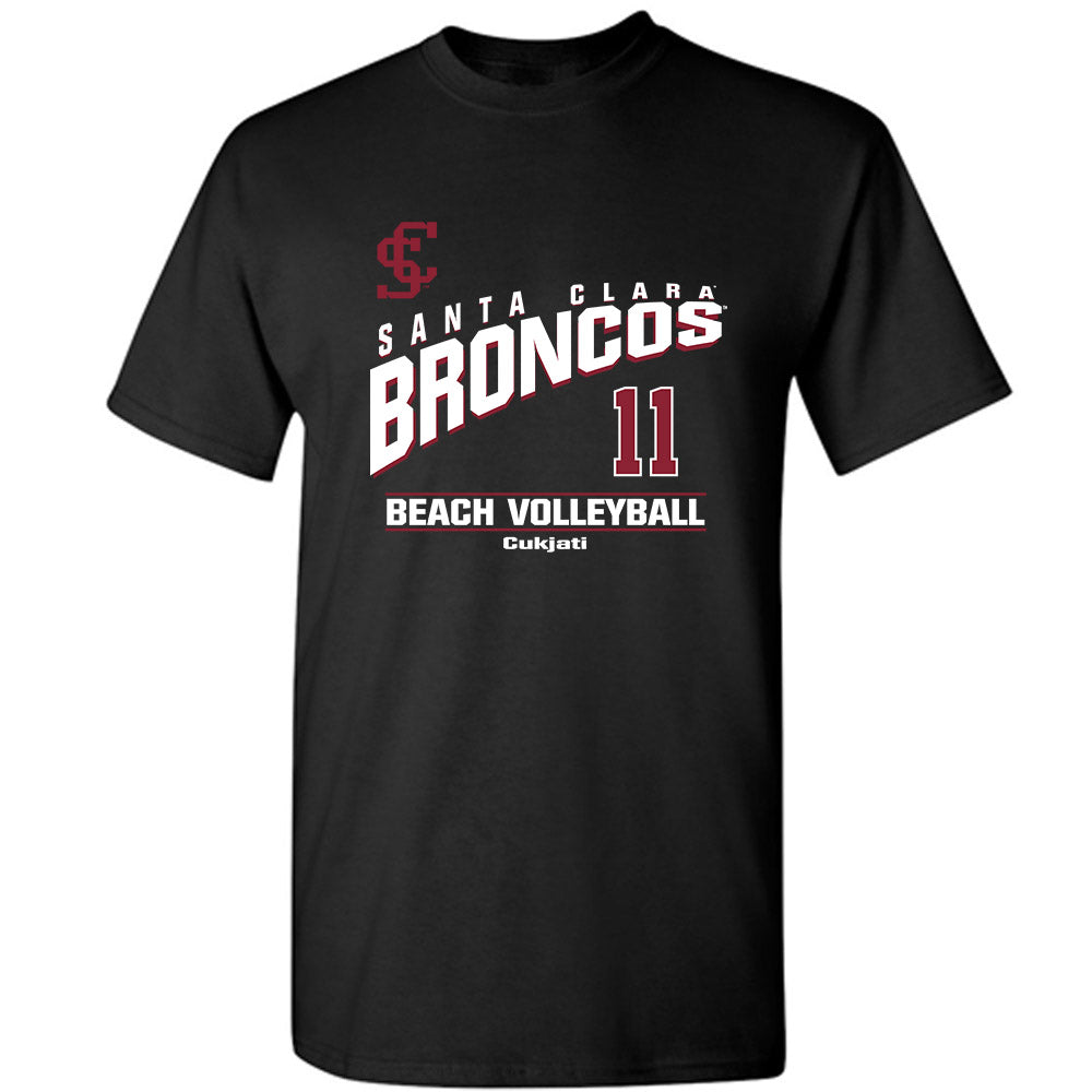 SCU - NCAA Beach Volleyball : Avery Cukjati - Classic Fashion Shersey T-Shirt-0