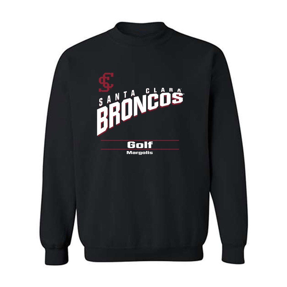 SCU - NCAA Men's Golf : Max Margolis - Classic Fashion Shersey Crewneck Sweatshirt-0