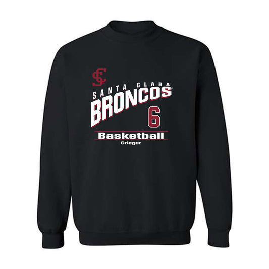 SCU - NCAA Women's Basketball : Sienna Grieger - Classic Fashion Shersey Crewneck Sweatshirt-0