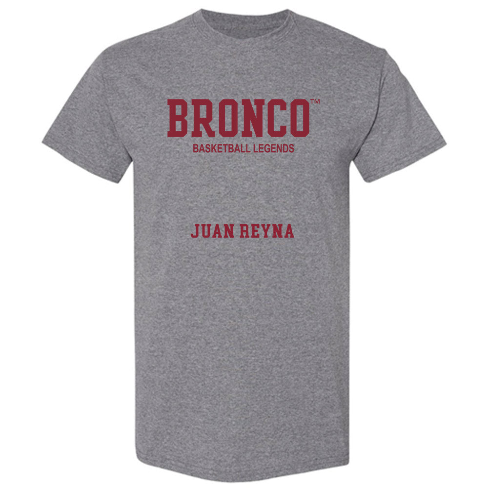 SCU - Men's Basketball Legends : Juan Reyna - Classic Fashion Shersey T-Shirt-0