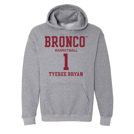 SCU - NCAA Men's Basketball : Tyeree Bryan - Hooded Sweatshirt Classic Fashion Shersey