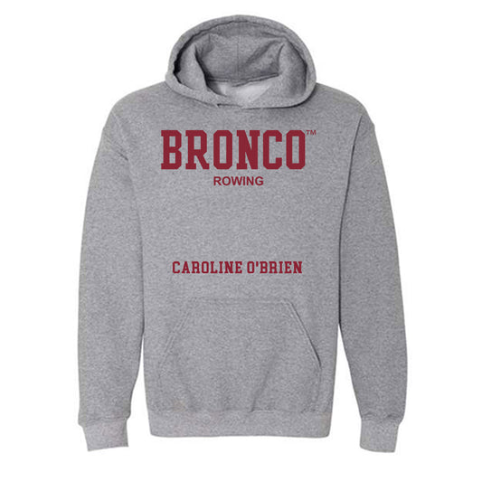 SCU - NCAA Women's Rowing : Caroline O'Brien - Hooded Sweatshirt Classic Fashion Shersey
