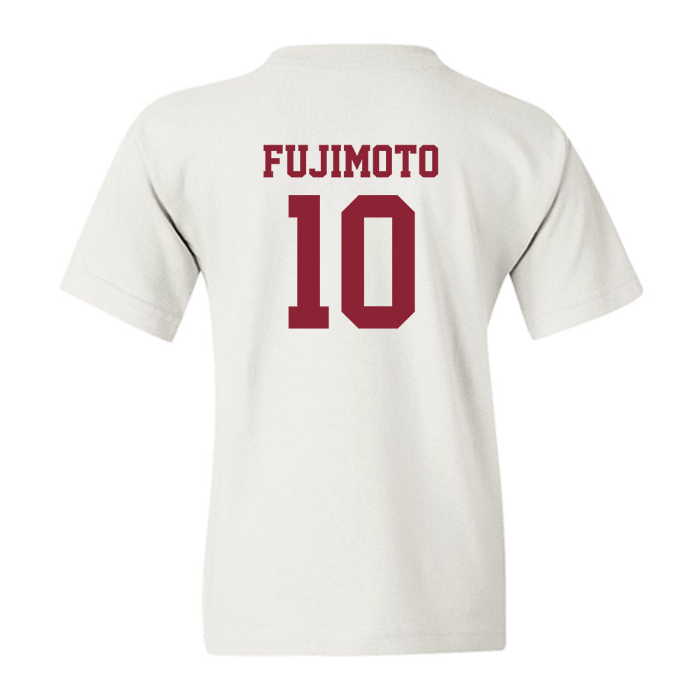 SCU - NCAA Baseball : Hunter Fujimoto - Youth T-Shirt-1