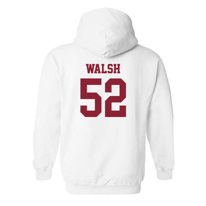 SCU - NCAA Baseball : Waylon Walsh - Sports Shersey Hooded Sweatshirt-1